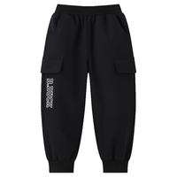 B.Duck 童装 儿童卫裤长裤 束脚款针织运动裤