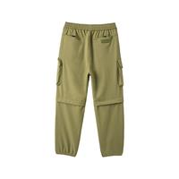 Jeep吉普童装儿童速干裤2024夏季男童裤子户外工装裤长裤凉感 1272浅卡其 140cm【身高135-145】