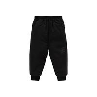 迪士尼宝宝（Disney Baby）童装男童夹棉长裤时尚米奇保暖裤子舒适保暖24年冬 黑色 4岁/身高110cm