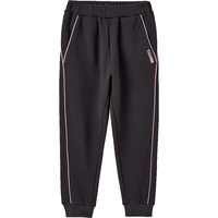 YeeHoO英氏儿童裤子长裤秋季不倒绒保暖男童女童百搭休闲裤2024长裤 深灰 150cm 身高141-150cm