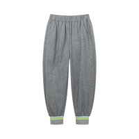 M.Latin/马拉丁童装24夏防蚊针织百搭男大童长裤 中杂灰 110cm