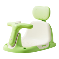 YeeHoO 英氏 浴盆婴儿洗澡躺托儿童洗澡凳浴架支撑架宝宝洗澡座椅神器-青草绿