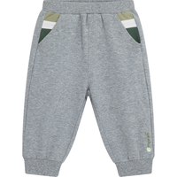 YeeHoO英氏儿童裤子春夏男童裤子百搭束脚卫裤2024长裤 花纱灰 80cm【身高72-80cm】