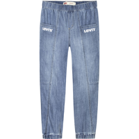 Levi's李维斯童装24夏儿童梭织牛仔长裤男童凉感裤子 休闲蓝 110/50