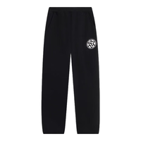 李宁 LI-NING童装束脚卫裤运动裤男童24秋季纯色百搭时尚LOGO长裤YKLU321 黑色-1 140cm