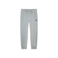 匡威Converse童装男女童纯棉长裤2025春季舒适毛圈儿童运动裤休闲裤 岩岭灰 140 /60【身高128-140cm】