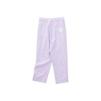 SKECHERS 斯凯奇 女童运动长裤春夏季宽松九分裤舒适儿童休闲裤P224G048 浅雪青色/00EW 150
