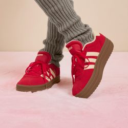 adidas 「T头鞋」VL COURT BOLD厚底增高板鞋德训鞋阿迪达斯轻运动