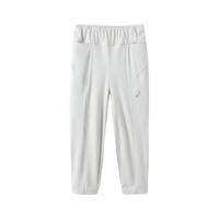 亚瑟士（asics）童装2024年夏季运动裤儿童假两件裤子332241084011 1120浅灰色 150