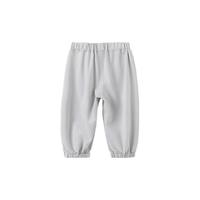 童泰（TONGTAI）宝宝裤子夏季儿童防晒裤婴儿束口裤男童女童休闲外出防蚊裤 灰色 100cm