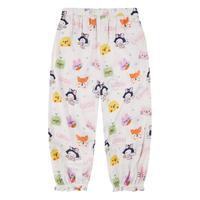 阿路和如allo&lugh【冰丝凉感】allolugh夏季童装男女童休闲百搭防蚊裤运动裤 灰白色68J 105cm