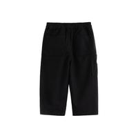 马克珍妮 marc & janie男童户外风宽松直筒长裤儿童休闲裤纯棉秋装241218 克色 120cm