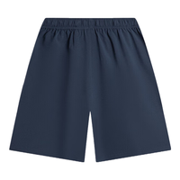 李宁 LI-NING童装儿童运动短裤男小大童24年夏款篮球系列排湿速干短裤YKSU123-2深海军蓝110