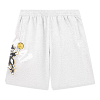 乔丹（QIAODAN）童装2024夏款男大童薄款速干针织五分裤- BC04浅花灰 150CM