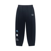 M.Latin/马拉丁童装儿童裤子24夏男女童大童撞色拼接针织长裤 藏青 110cm