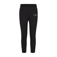 little MO&Co.凉感速干 little moco童装24夏装女童运动打底弹力针织长裤 黑色 140/58