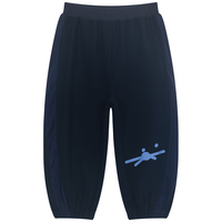 M.Latin/马拉丁童装儿童裤子24夏男女小童印花运动针织长裤 藏青 120cm