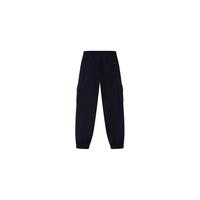 TOMMY HILFIGER24秋冬童装男纯棉刺绣抽绳束脚运动针织卫裤TH2432233 藏青色654 7/130cm