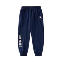 匡威（Converse）匡威儿童童装男童长裤2024秋季女童休闲运动裤束脚裤 藏青蓝 130/56(7)