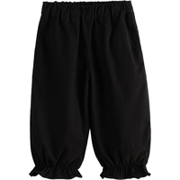  marc & janie/马克珍妮 纯棉 女童束脚裤  黑色 120cm