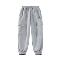 Converse匡威儿童童装男童长裤2024秋季潮流裤子 岩岭灰 150/63