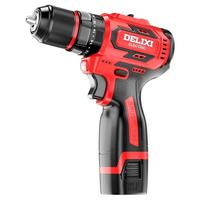 DELIXI 德力西 手电钻手电动螺丝刀枪工具冲击钻家用充电无刷锂电池转打孔