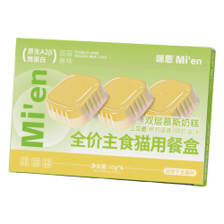 咪恩 猫罐头全价主食餐盒补水湿粮猫饭 三文鱼40g*6罐