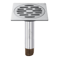 潜水艇（Submarine）深水封防臭地漏 断层地漏芯卫生间淋浴大排量地漏洗衣机两用地漏 磁吸款【干湿通用】22cm防臭地漏