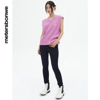 美特斯邦威紧身裤女春秋时尚潮流紧身合体长裤