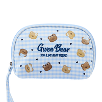名创优品（MINISO）GWEN BEAR奶油系列满印小熊化妆包