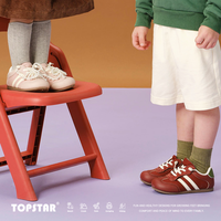 TOPSTAR童鞋新年款2026春季宝宝学步鞋男童防滑阿甘鞋女童休闲鞋过年鞋 6050红色 28 内长18.0cm 脚长17.0cm
