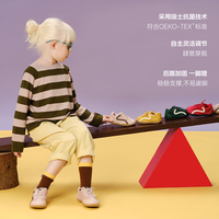 TOPSTAR童鞋新年款2026春季宝宝学步鞋男童防滑阿甘鞋女童休闲鞋过年鞋 6063红色 31 内长20.0cm 脚长19.0cm
