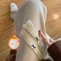 ONE MORE 阔腿加绒长裤 OMG35Q29F2