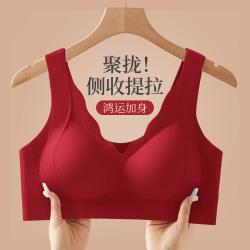 都市丽人 提拉塑形无钢国内衣无演美背提拉防下垂女士文胸重
