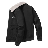  pierre cardin/皮尔·卡丹 加绒加厚 男士夹克
