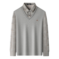 pierre cardin/皮尔·卡丹 加绒加厚 男士Polo衫