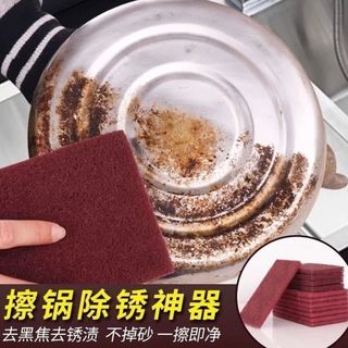百易特金刚砂百洁布强力去锈洗碗布多用清洁擦厨房清洁刷锅底盆 【宽度：8.5cm】5卷/共长5米丨可裁剪 无规格