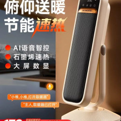 创维 好价 创维 智能语音款石墨烯暖风机俯仰送暖