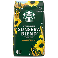 星巴克（Starbucks）中浅度烘焙黑咖啡研磨咖啡粉1.13Kg 美国3月23临期 Sunsera混合咖啡粉 1.13kg 1袋