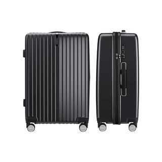 美旅行李箱新秀丽Samsonite联保登机高颜值20寸大容量拉杆箱 TP7 深灰色_哑光 25英寸丨有侧提手和脚珠丨可托运