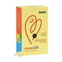 inne 童年inne婴幼儿天然d3滴剂维生素d宝宝补钙400iu婴儿新生儿童vd3