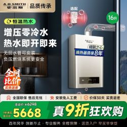 A.O.史密斯 JSQ31-BJS 强排式燃气热水器 16L