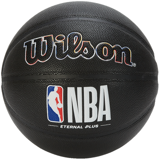 Wilson威尔胜威尔胜NBA系列黑彩ETERNAL PLUS吸湿防滑室内外成人7号篮球 吸湿球黑彩