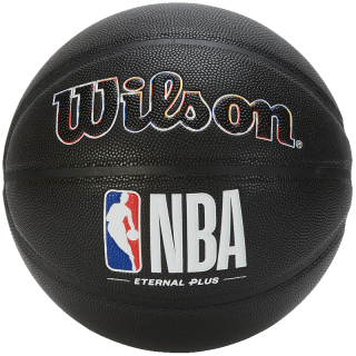 Wilson威尔胜威尔胜NBA系列黑彩ETERNAL PLUS吸湿防滑室内外成人7号篮球 吸湿球黑彩