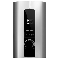 斯宝亚创即热式电热水器家用洗澡卫生间速热恒温0-8KW变频超薄热水器40-55℃可调世创电能 10KW 商家速发【升级功率+水量更大】