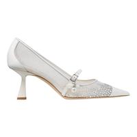 JIMMY CHOO/周仰杰 水晶网布 女士高跟鞋
