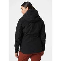 自营Helly Hansen 女士黑色聚酰胺Odin9Worlds3.0软壳面