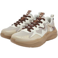 361° 运动鞋  秋冬季复古减震跑步休闲鞋男 672536781-2