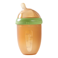 奇琦宝 奶瓶6个月以上婴儿仿母乳硅胶奶瓶断奶奶瓶240ml