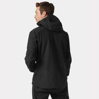 自营Helly Hansen 男士黑色聚酰胺Odin9Worlds3.0软壳面